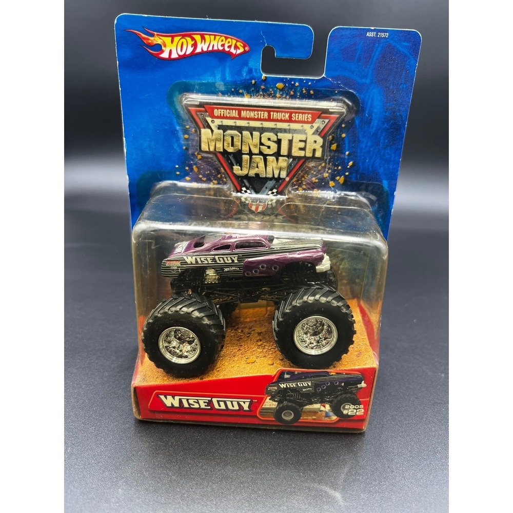 Hot Wheels Monster Jam Wise Guy 2005 Official Series 1:64 Die-Cast Truck #22